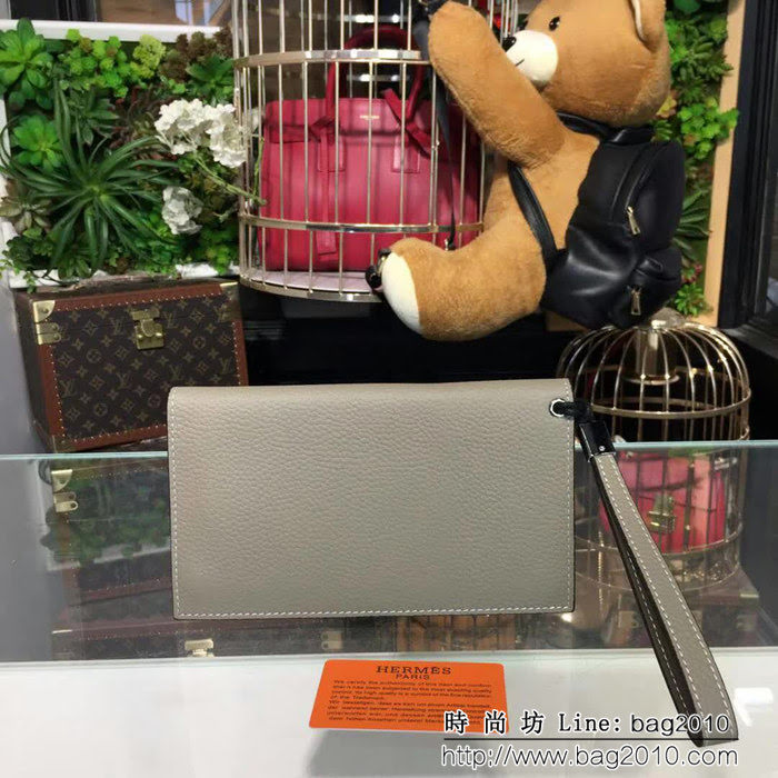 HERMES愛馬仕 經典爆款 高端品質 男士手包 802-1 JD1030